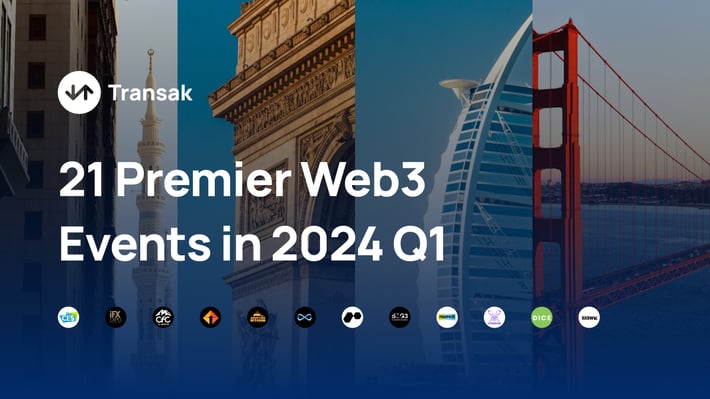 21 Premier Web3 Events in 2024 Q1 - cover