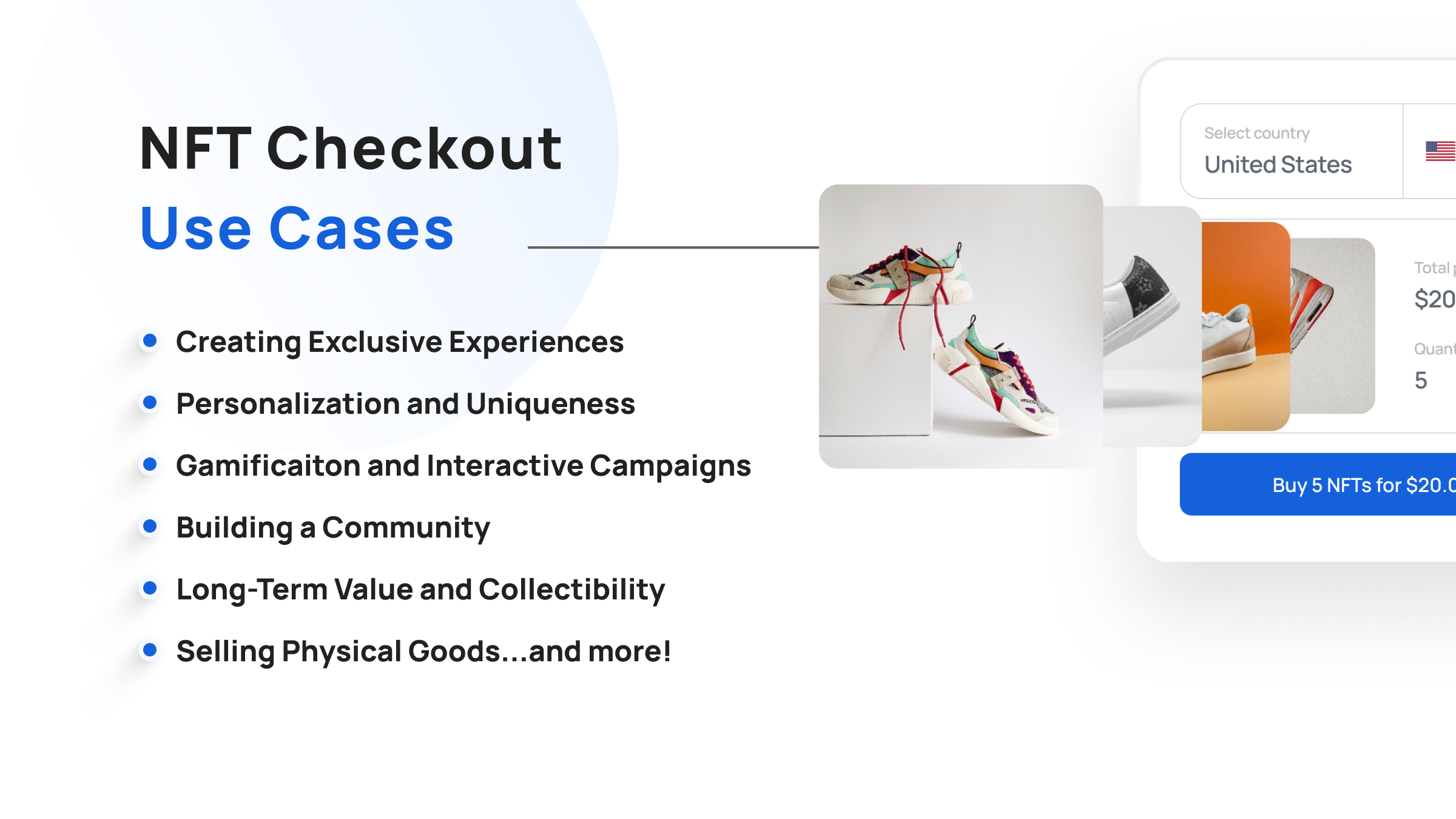 NFT Checkout Use Cases