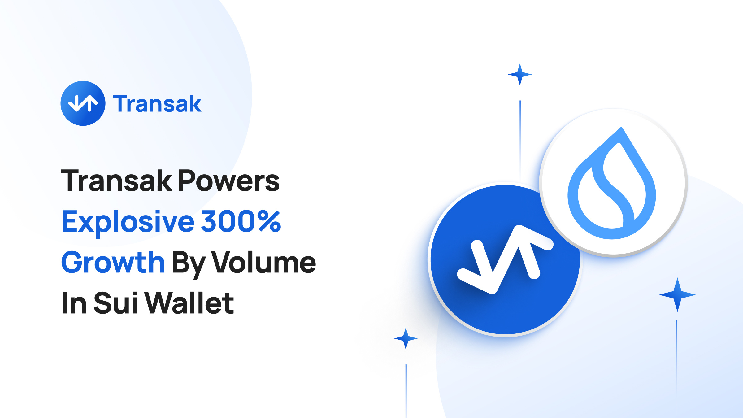 Transak Powers Explosive 300% Growth By Volume In Sui Wallet