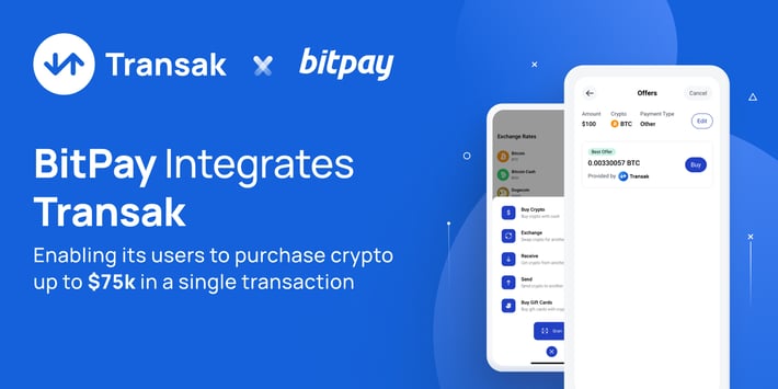 Transak x Bitpay
