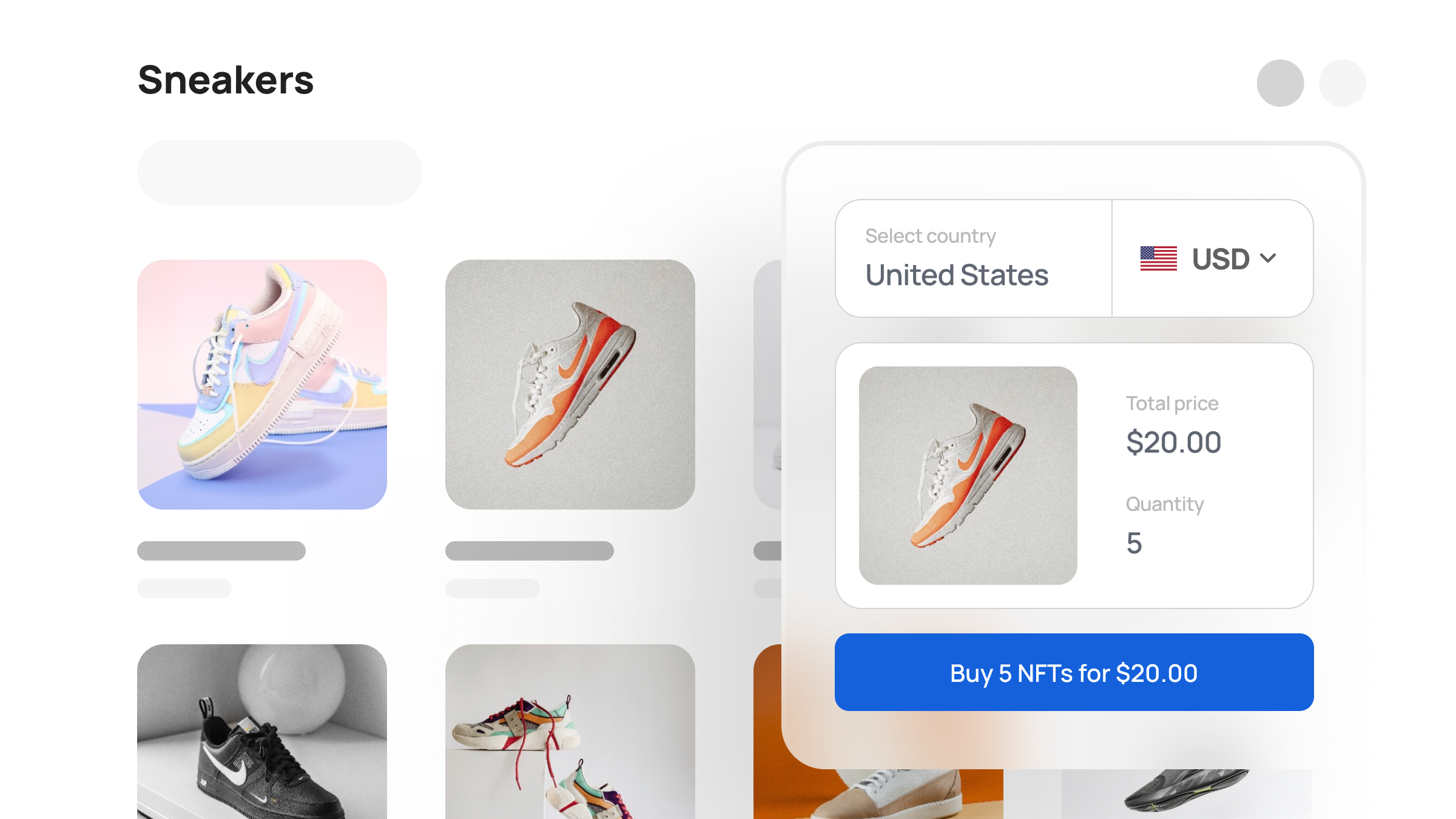ecommerce mockup